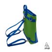 Banyz kék–zöld 3in1 táska – kézitáska, válltáska és hátitáska egyben